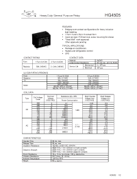 Datasheet HG4505 manufacturer DB Lectro